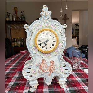 Giraud Limoges France Mantel Clock